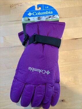 Columbia Kids Purple Mittens